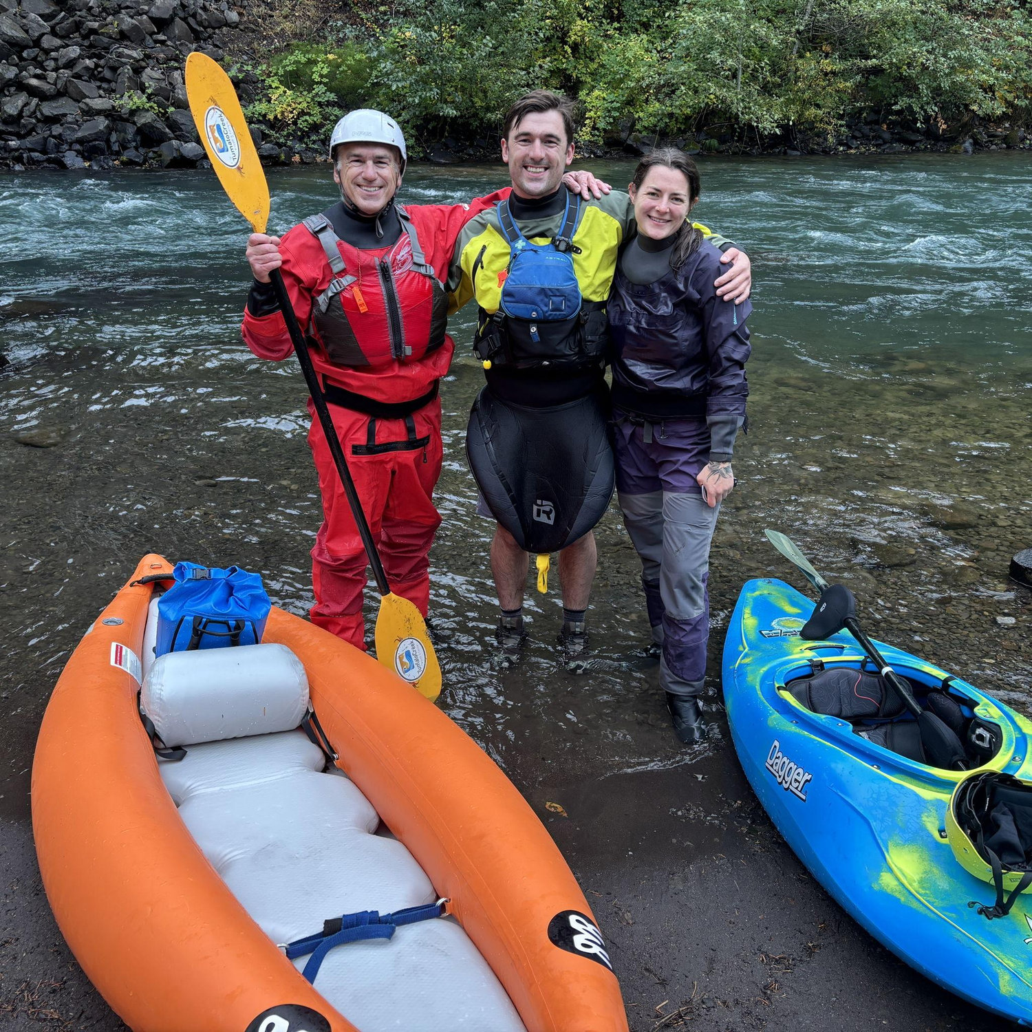 Kayaking the White Salmon!