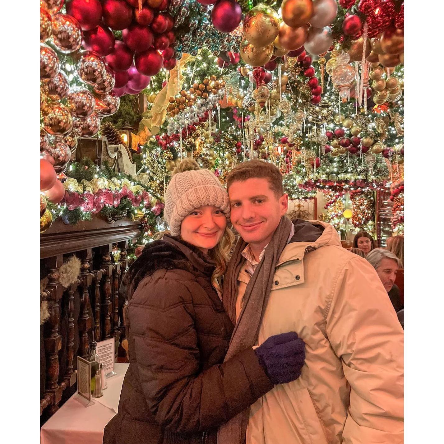 Jillian and Noah spending Christmas in New York!