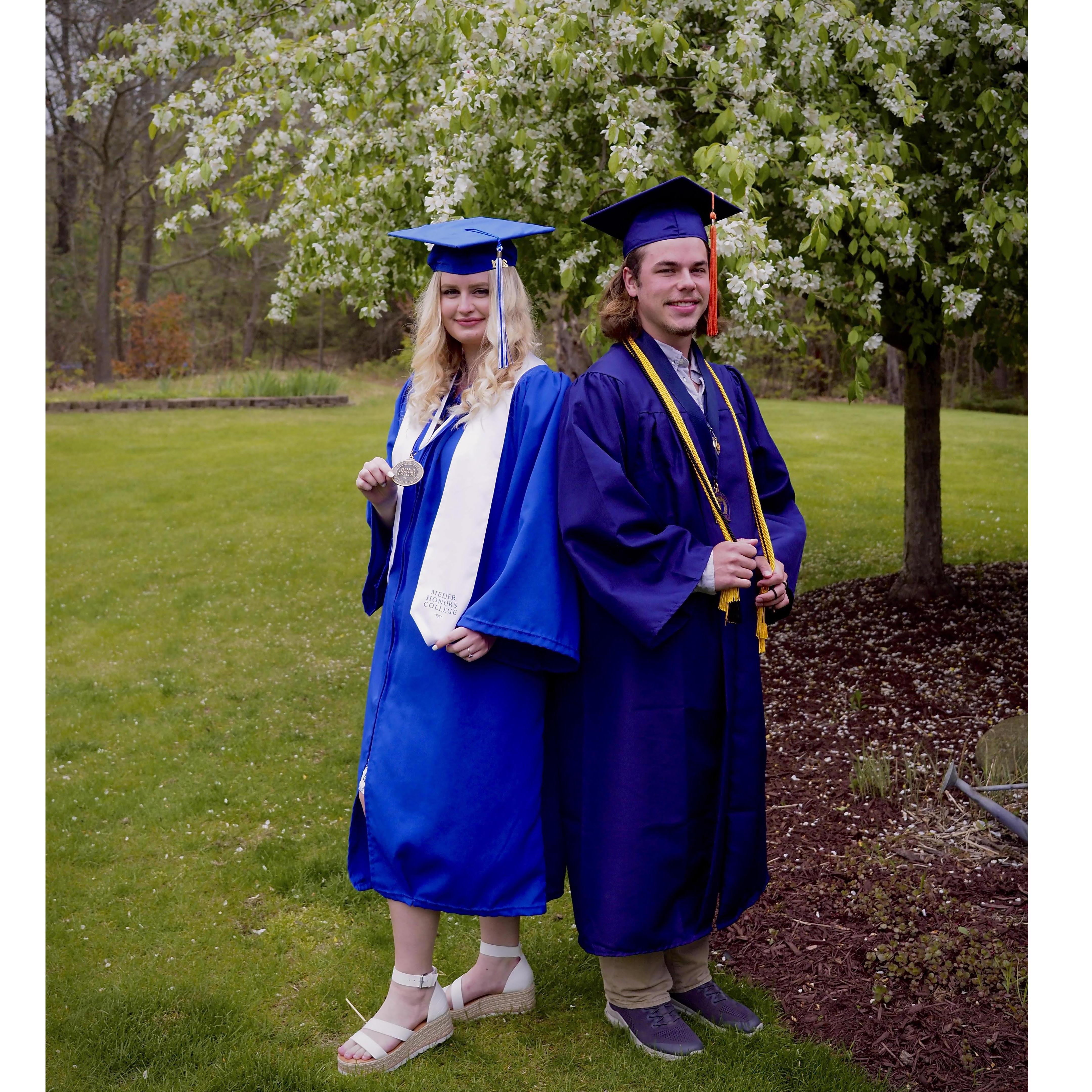 We graduated college! (May 2021)