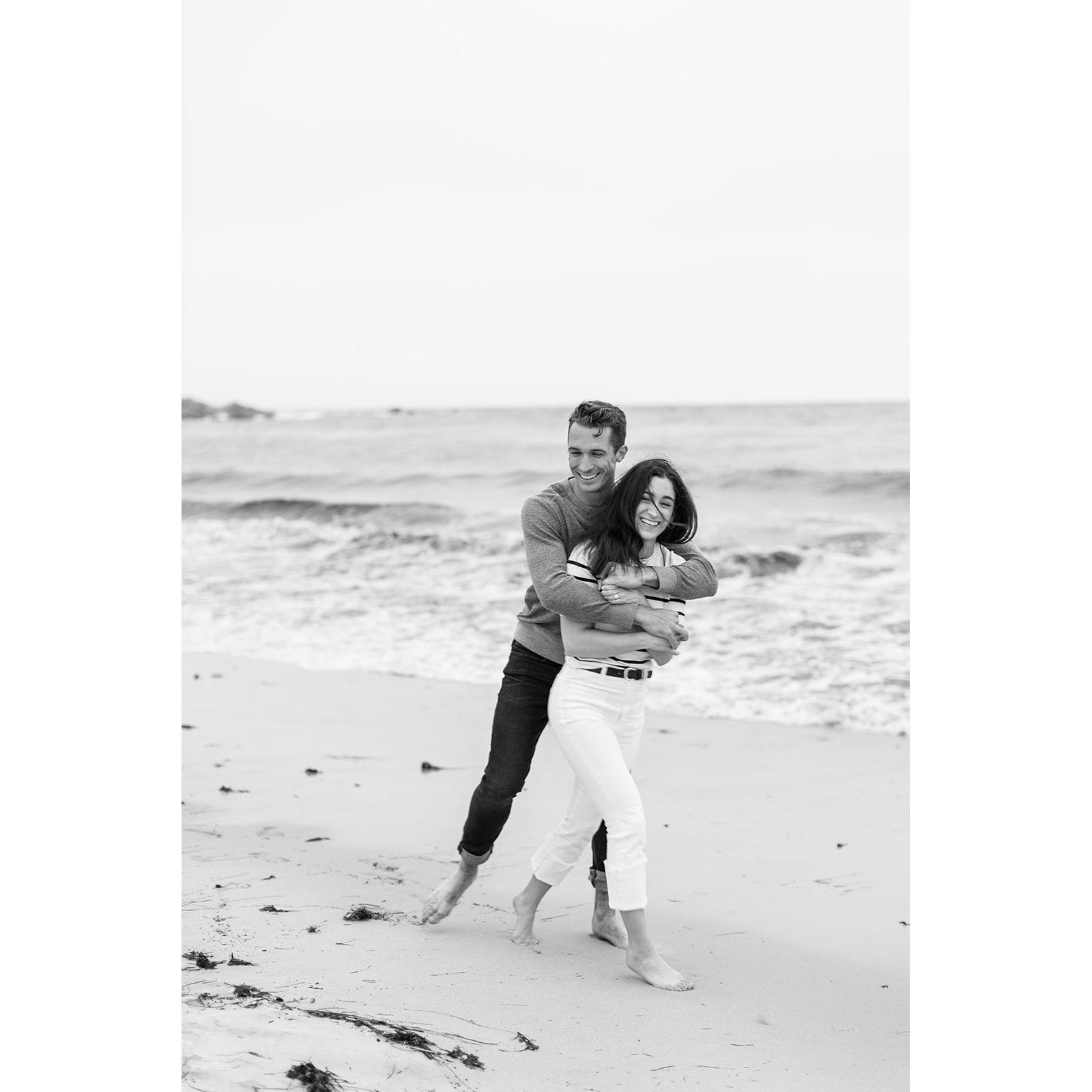 Engagement shoot in Carmel-by-the-Sea