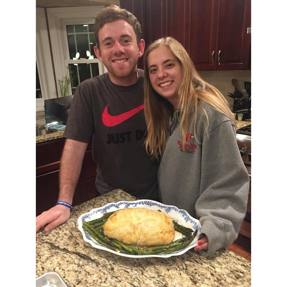 May 2018 - One of many many cooking dates!