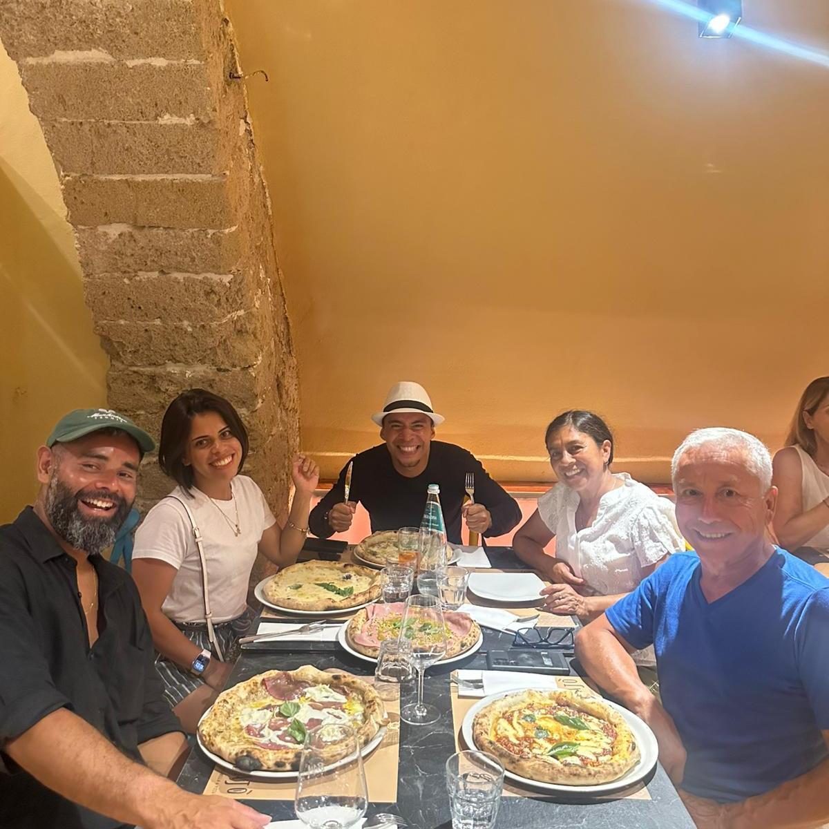 Last night in Italy we went out with a bag and ordered whatever sounded good lol