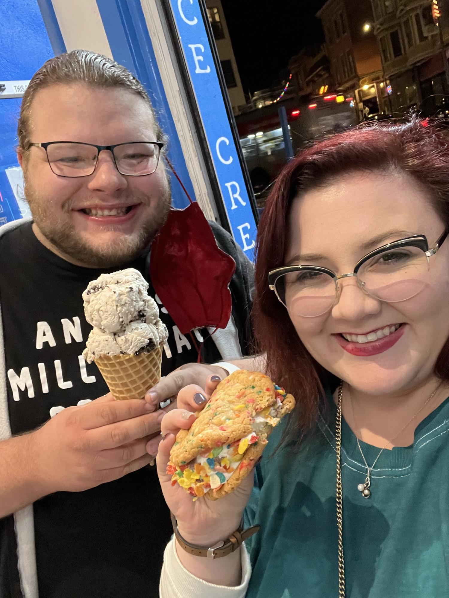 San Francisco had delicious ice cream!