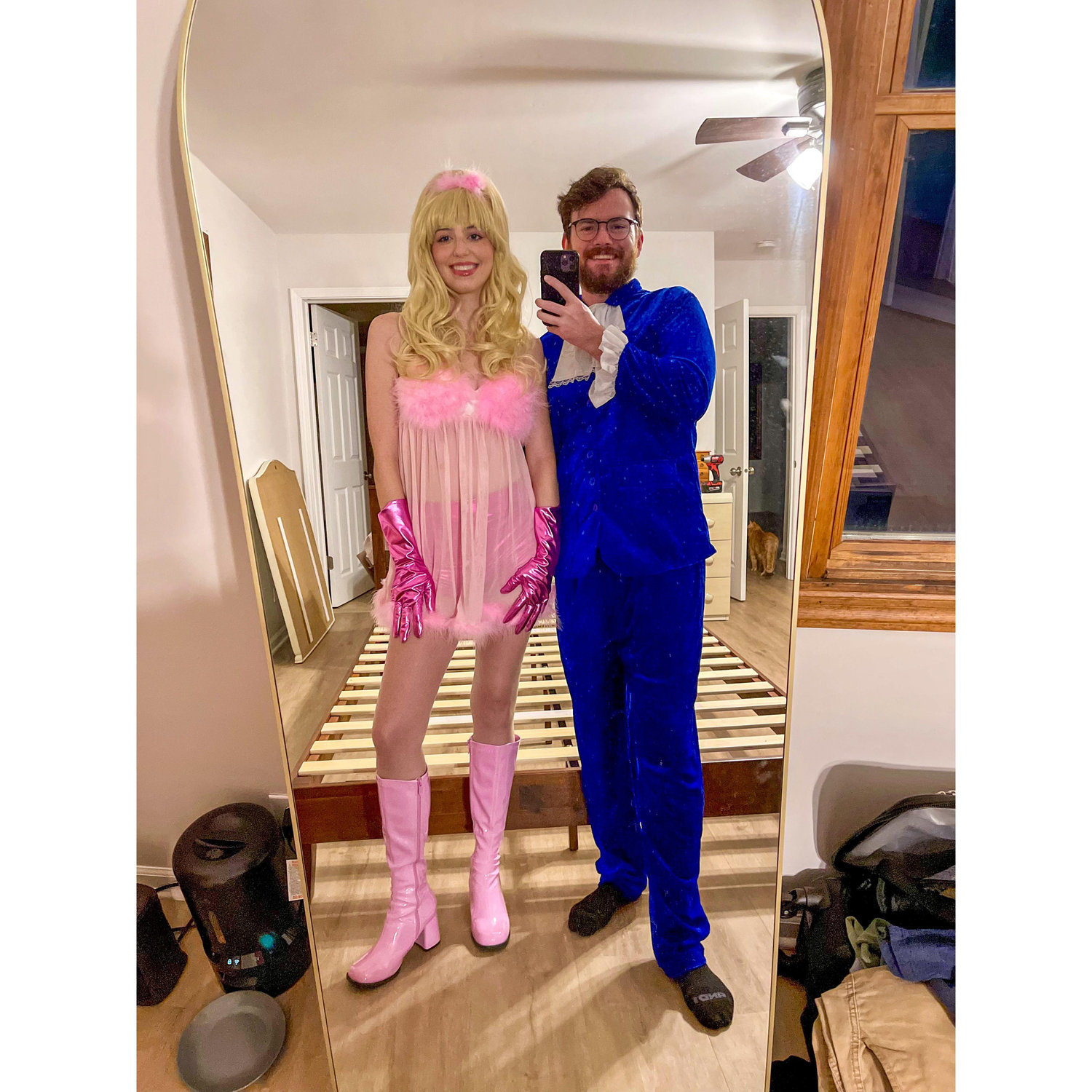 October 2024 - Austin Powers and Fembot take Halloween.