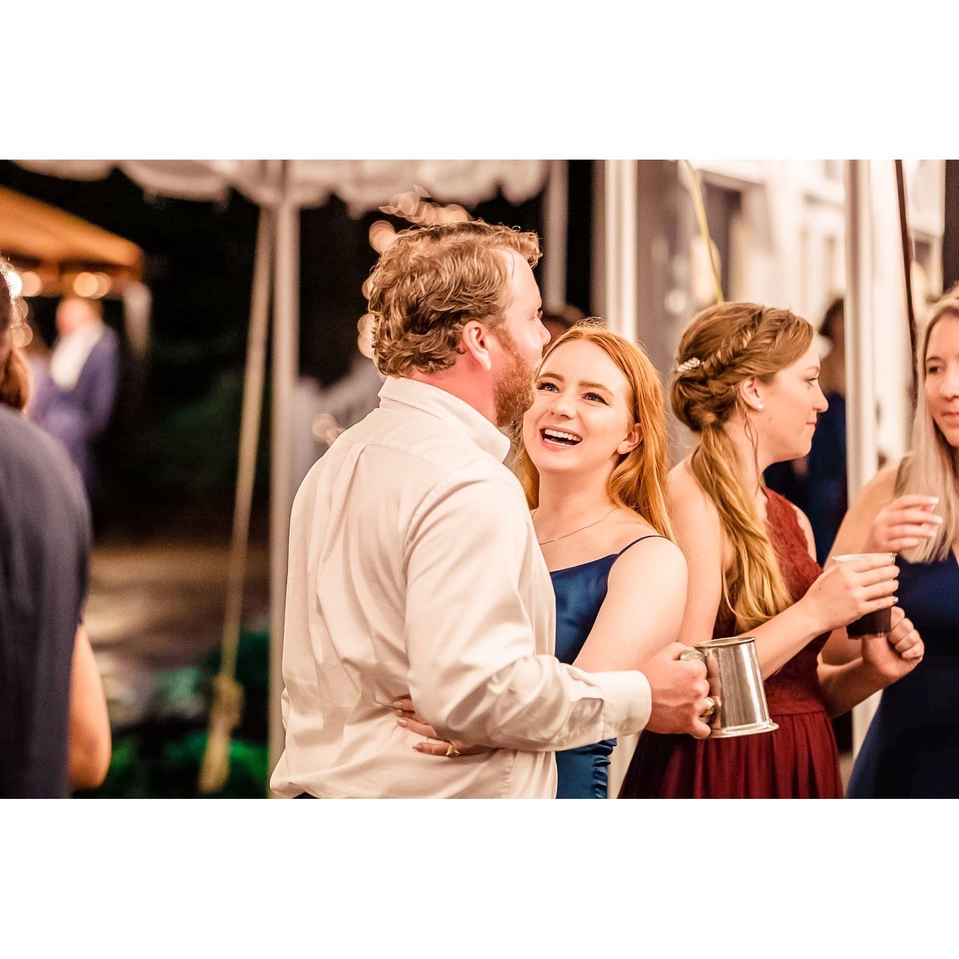 Not our wedding shenanigans 