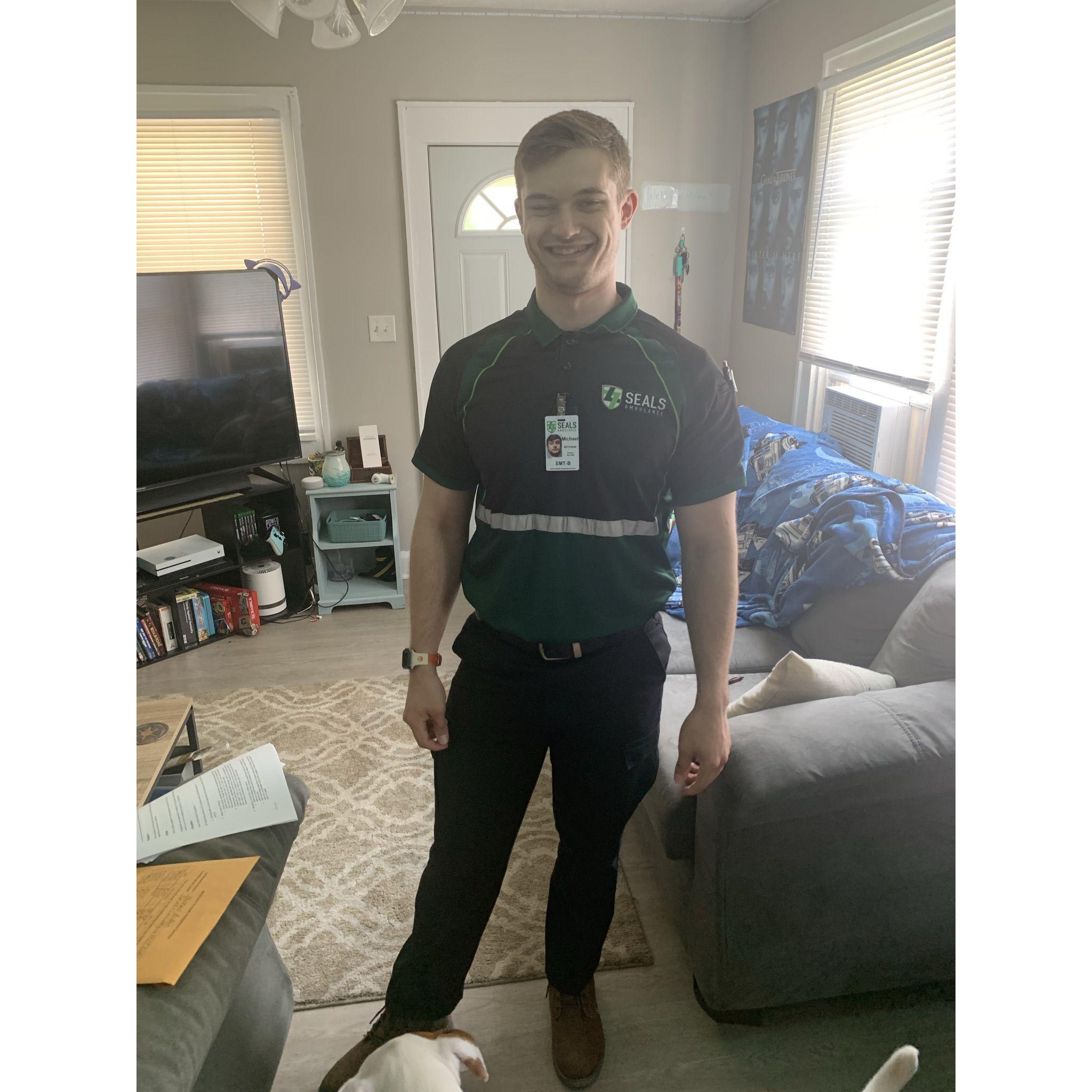 When Michael started at SEALS ambulance service