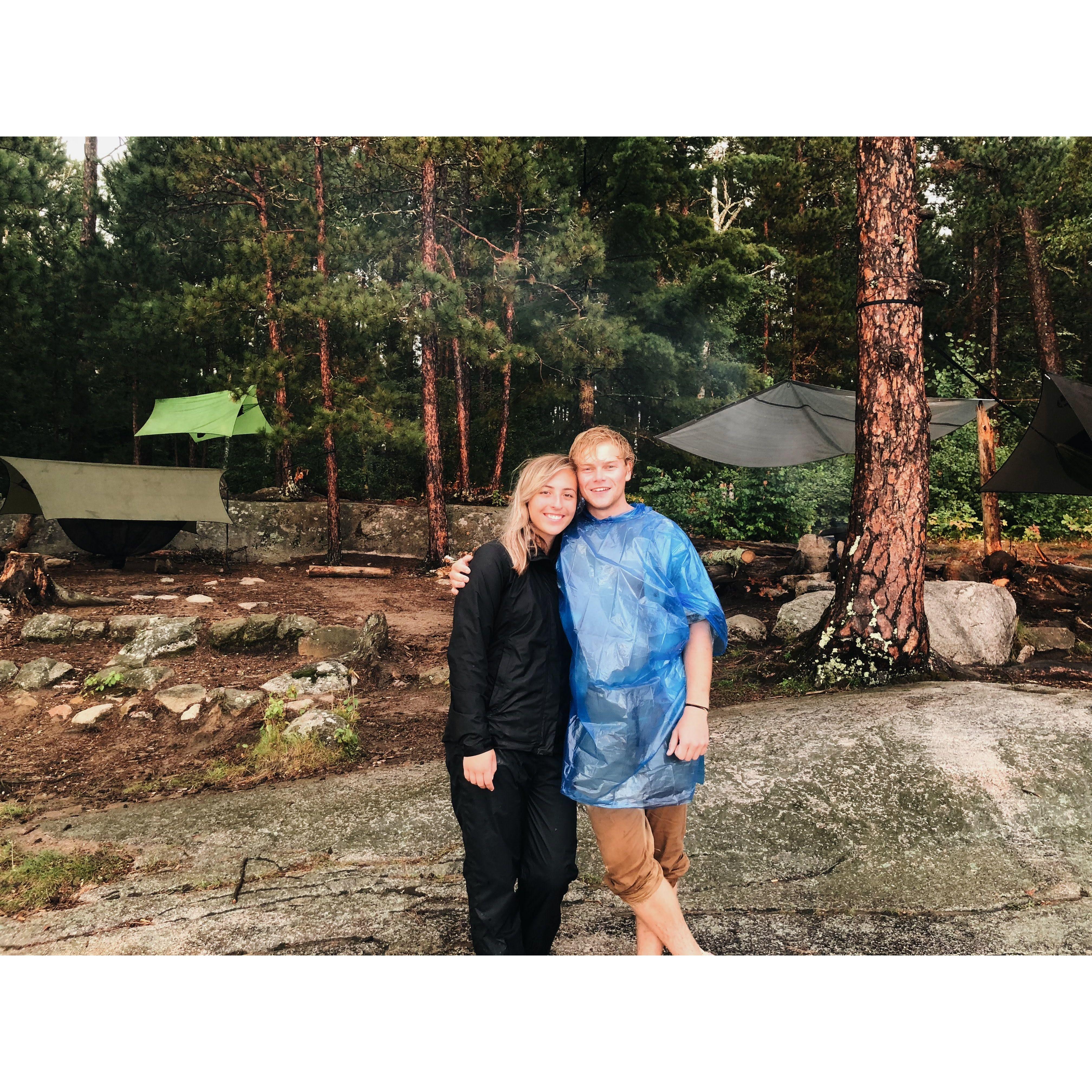 August 2018 - Our second canoe trip, this time in the Boundary Waters! We hammock camped for 7 days and it was incredible!