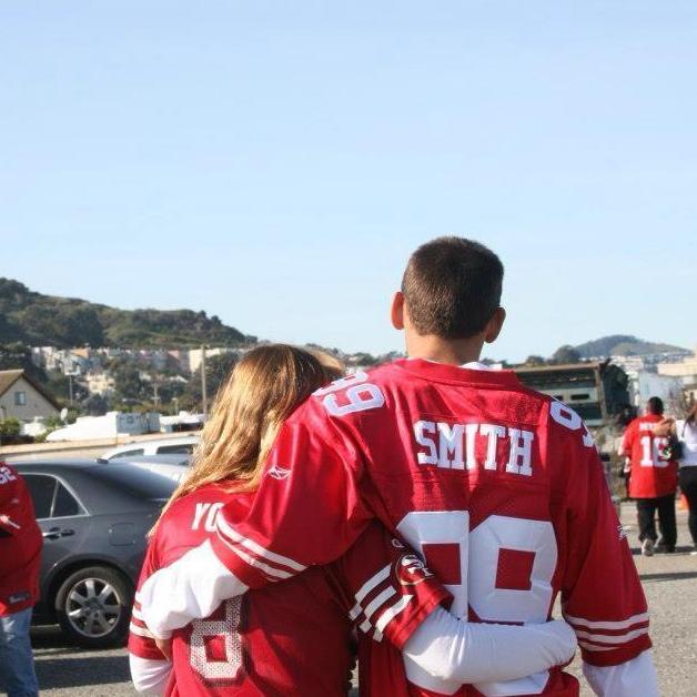 Andria's first 49er game