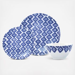 Santorini 3-Piece Place Setting, Service for 1
