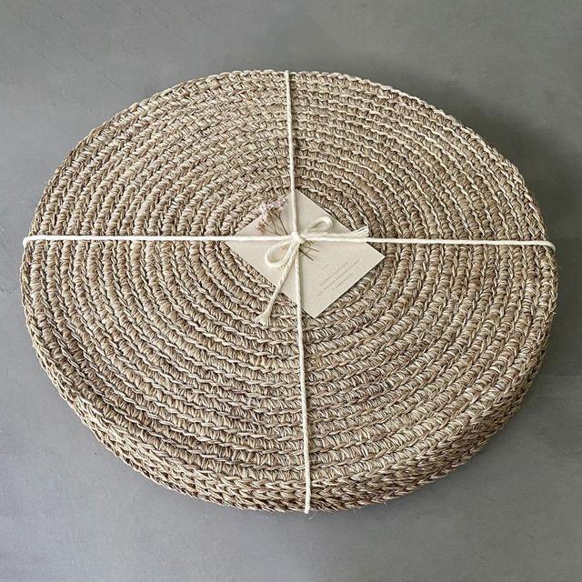 Tallo de Olivo Fique Spiral Placemat