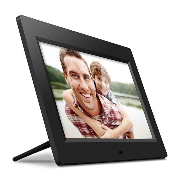 Aluratek 10" LCD Digital Photo Frame w/4GB Built-In Mem & USB SD/SDHC Support (ADMPF310F) Black