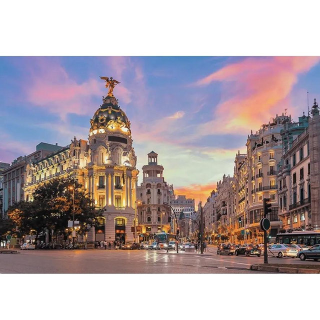 Fancy Dinner in Madrid