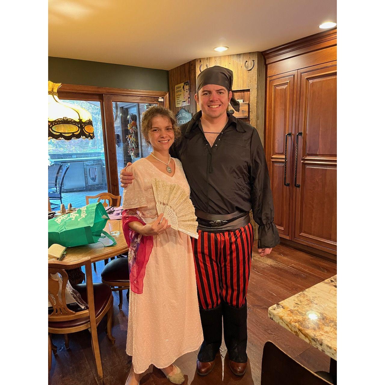 Our first Halloween. 10/29/23