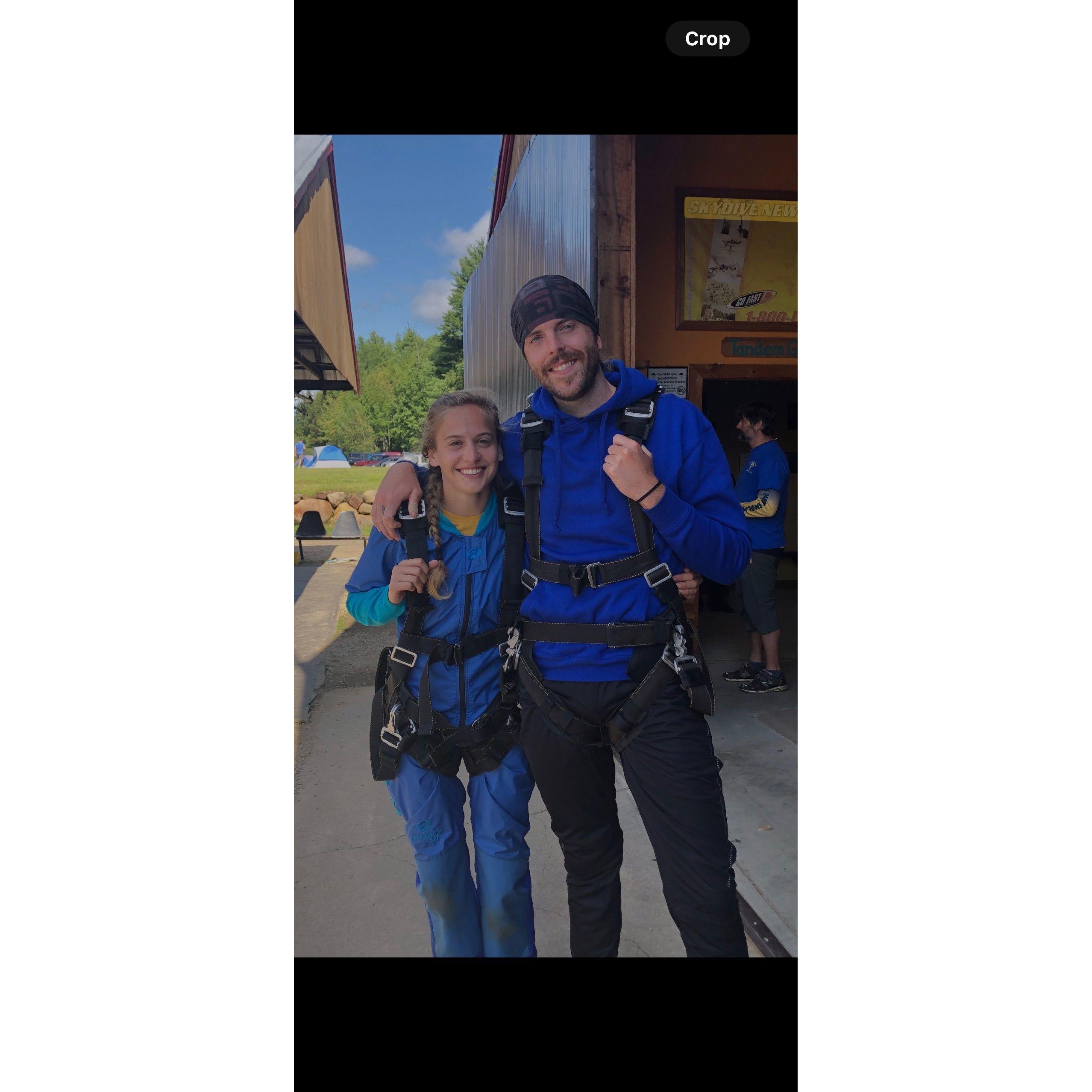 Skydiving!