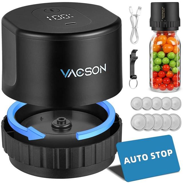 Mason Jar Vacuum Sealer | Electric Mason Jar Vacuum Sealer | Vacuum Sealer for Jars | Jar Vacuum Sealer for Mason Jars | Jar Sealer for Mason Jars | Mason Jar Sealer | Jar Vacuum Sealer | jar sealer