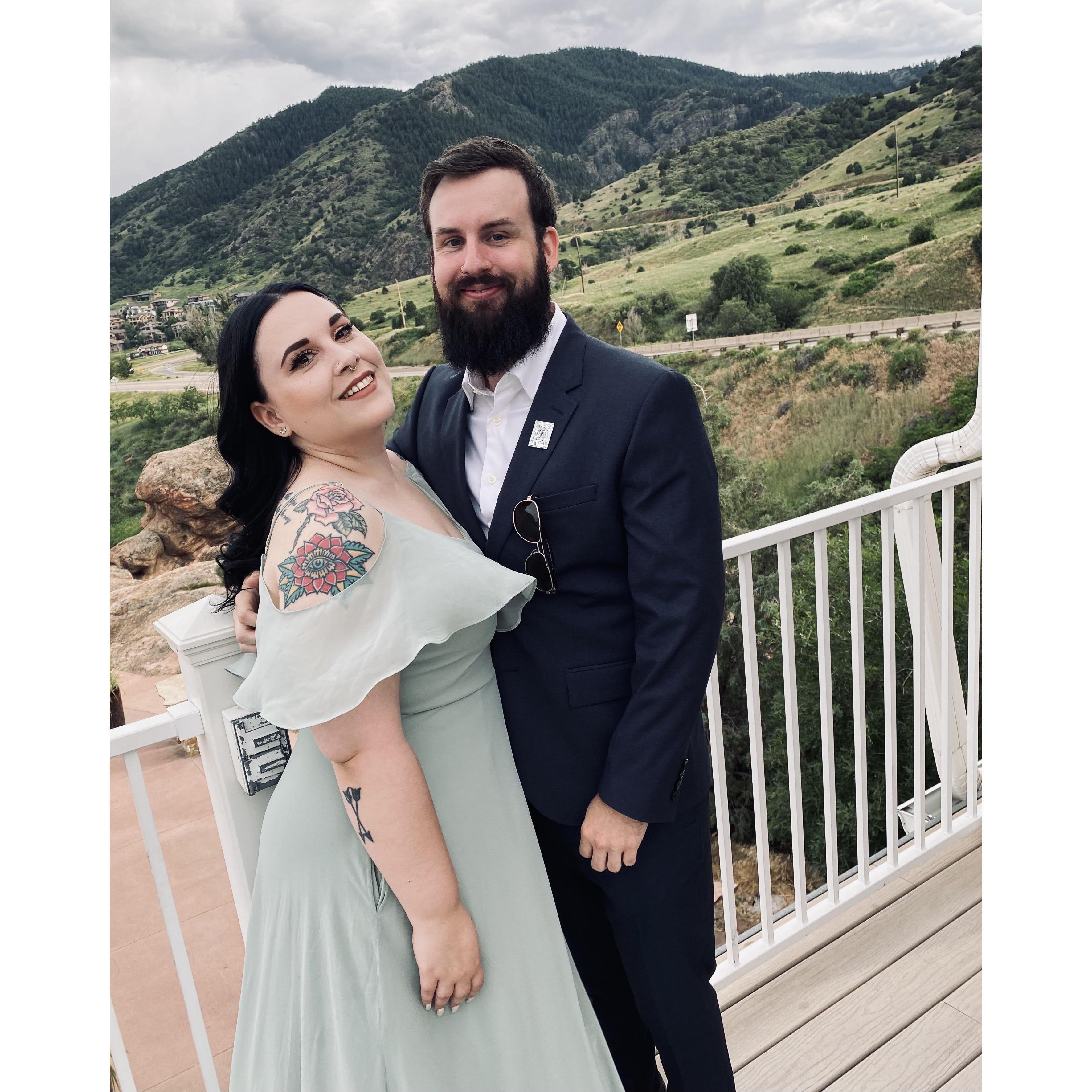 Olivia's Colorado wedding in the beautiful Rockies.