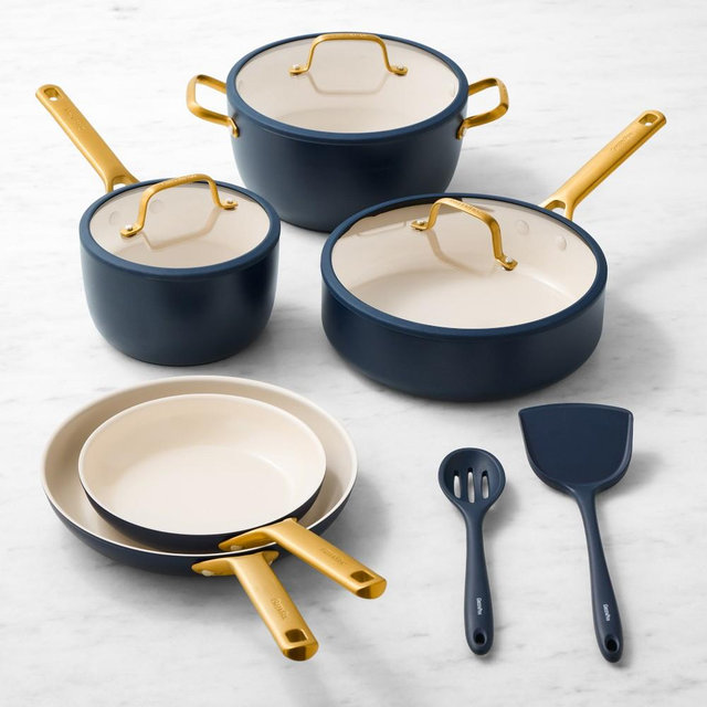 GreenPan™ Reserve Pro Ceramic Nonstick 10-Piece Cookware Set, Twilight