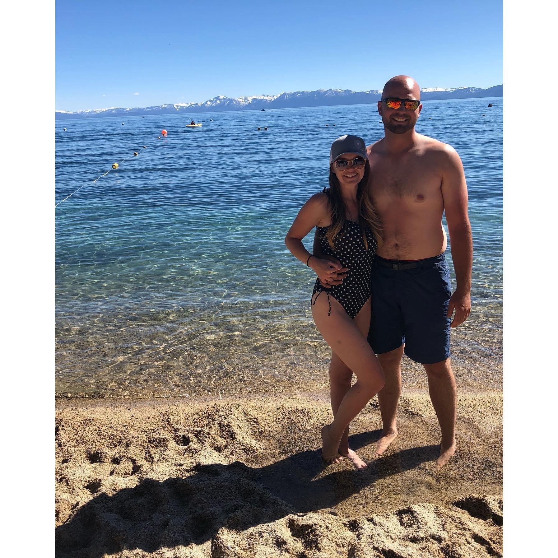 A day at Lake Tahoe.