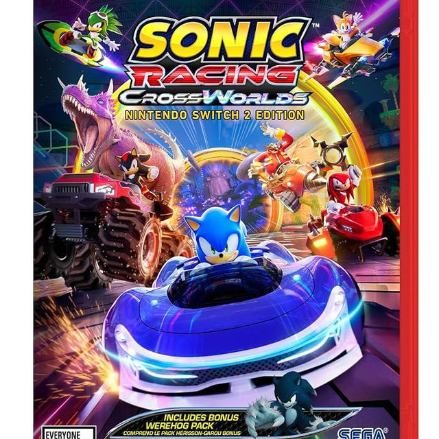 Sonic Racing: CrossWorlds Amazon Exclusive Edition - Nintendo Switch 2