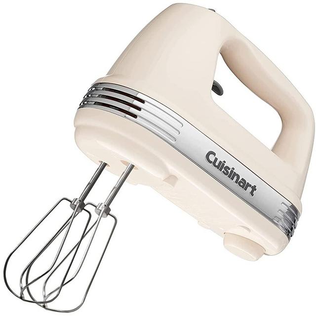 Cuisinart HM-70 Power Advantage 7-Speed Hand Mixer, Cream