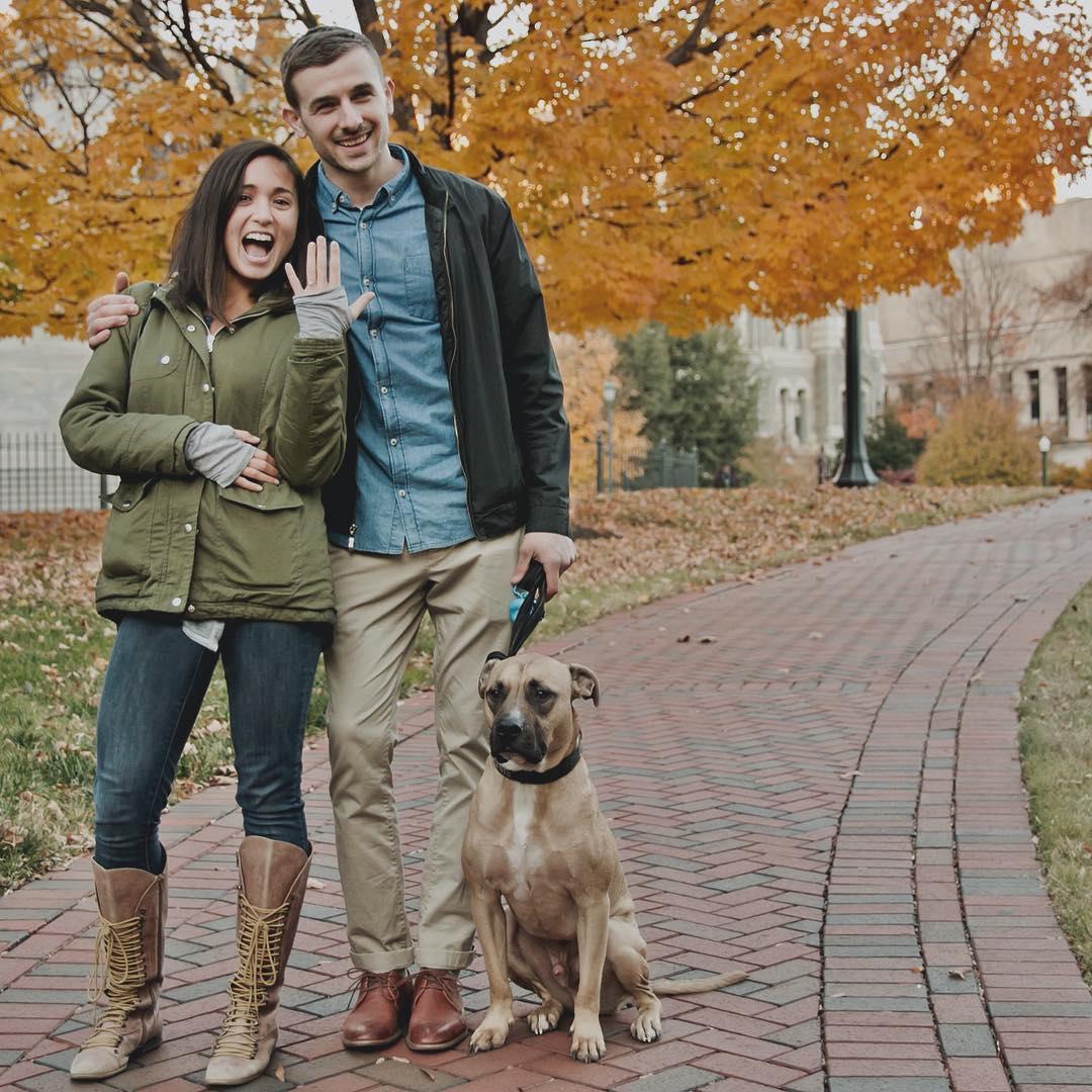 Engagement in Capitol Square, Richmond, VA - 11/2017