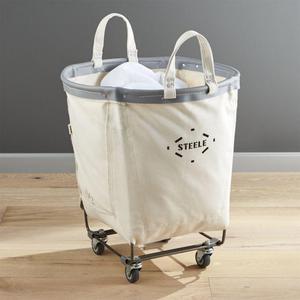 Steele Round Canvas Basket