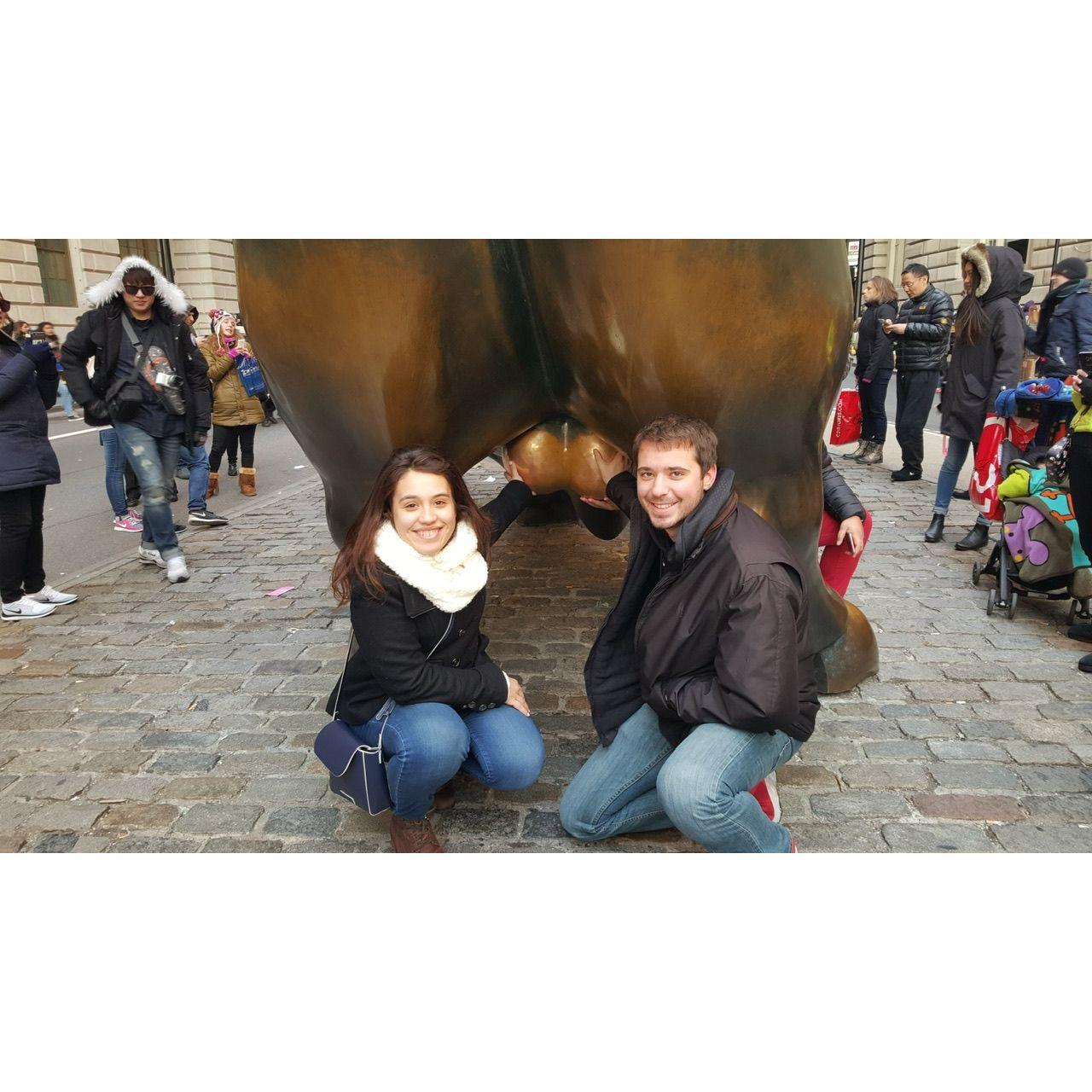First time in New York together