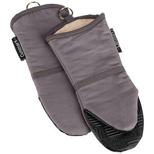 Best Brands Consumer Products, Inc - Cuisinart Oven Mitt with Non-Slip Silicone Grip, Heat Resistant to 500° F, Grey, 2-Pack