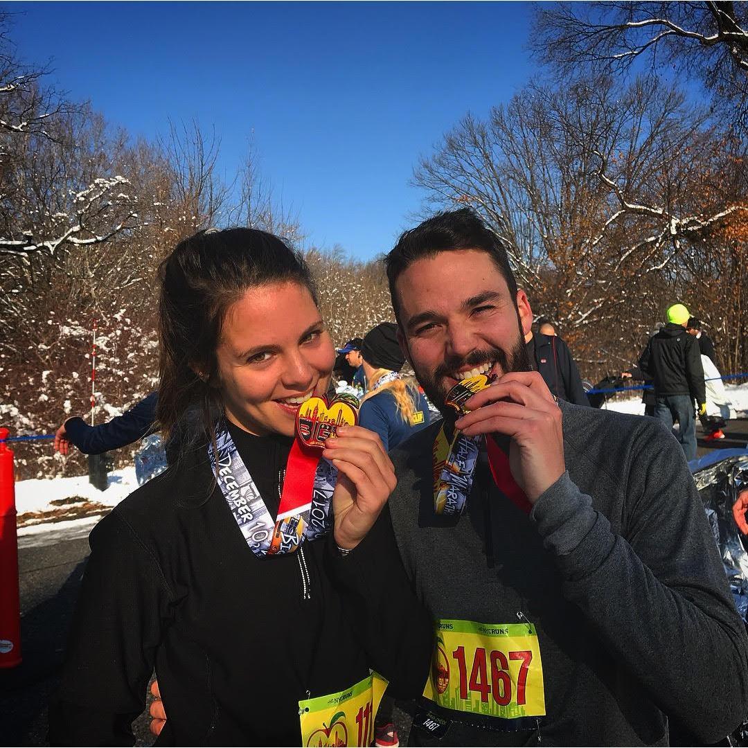 Half marathon and the last day we were healthy