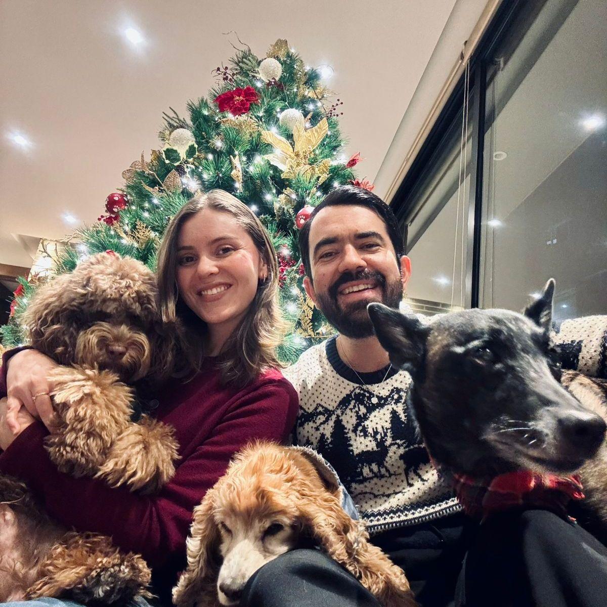 Nuestra primera navidad con nuestra familia divina.