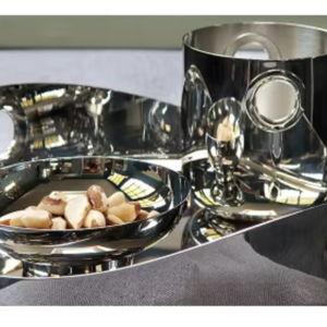 Christofle Oh De Christofle Stainless Steel Round Tray