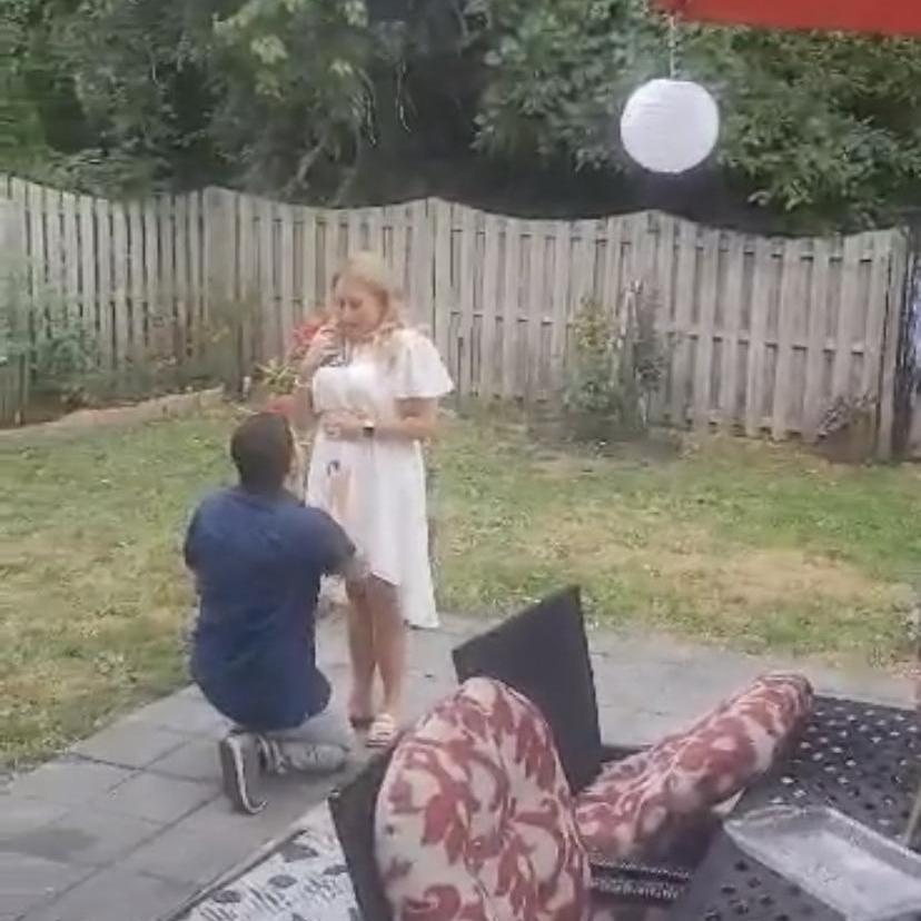 The sweetest proposal🥰