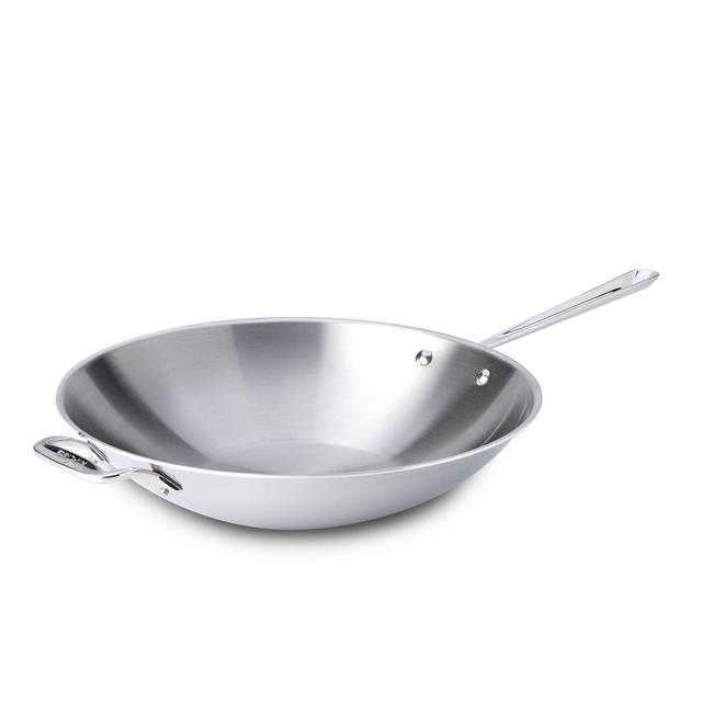 All-Clad - All Clad Stainless Steel 14" Open Stir Fry Pan