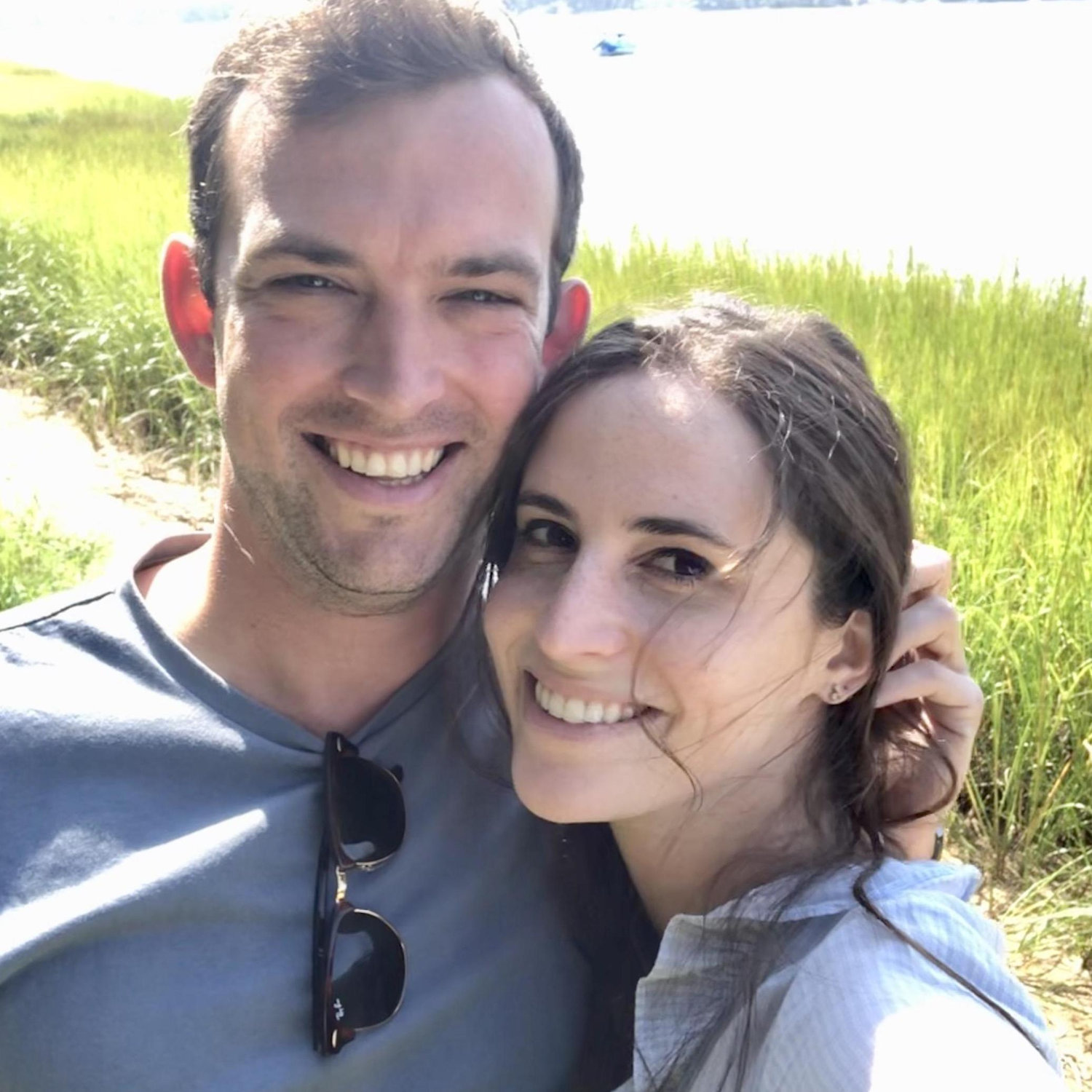 Emma's first time in Cotuit, September 2019