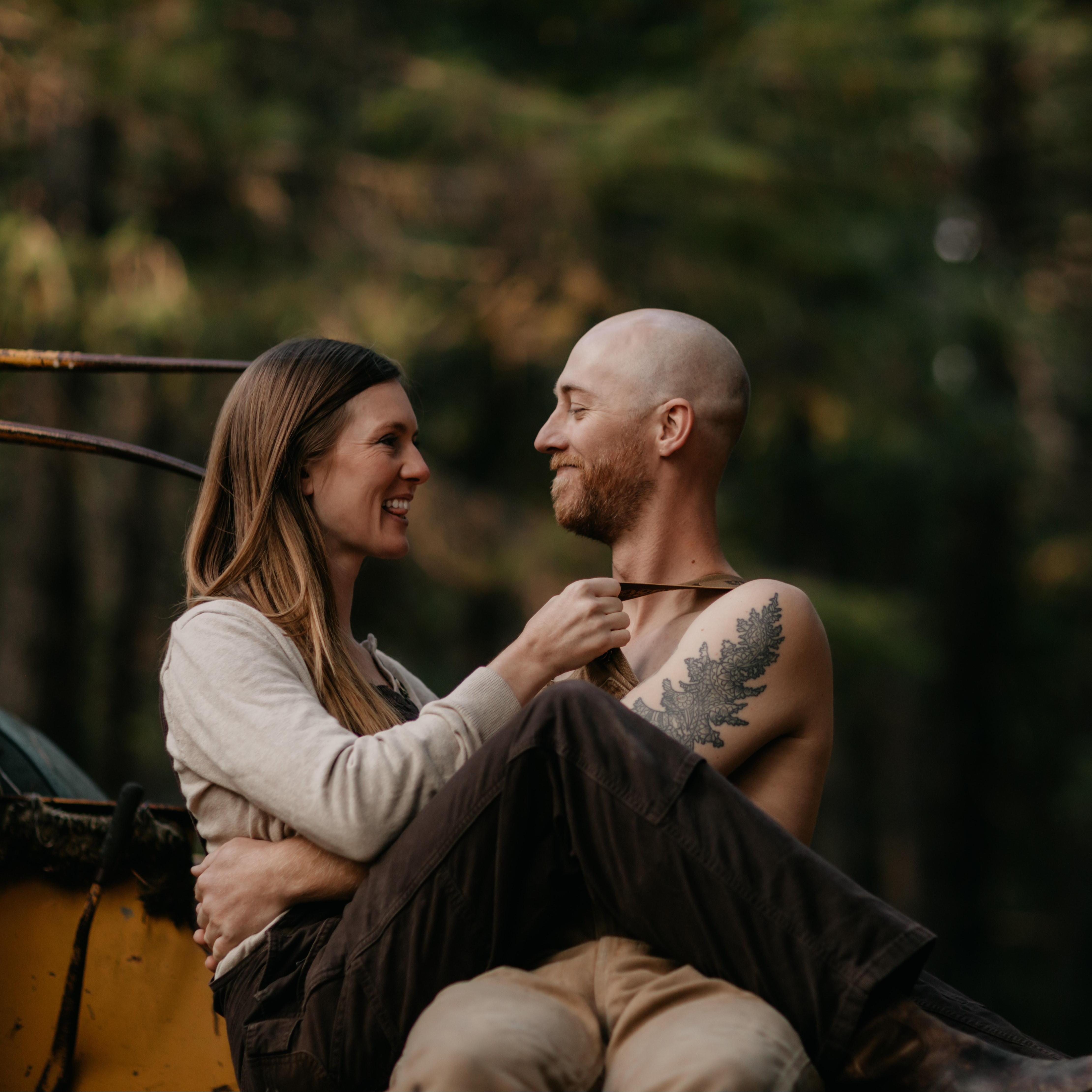 A few favorites from our engagement photos at home, Oct 2021.
