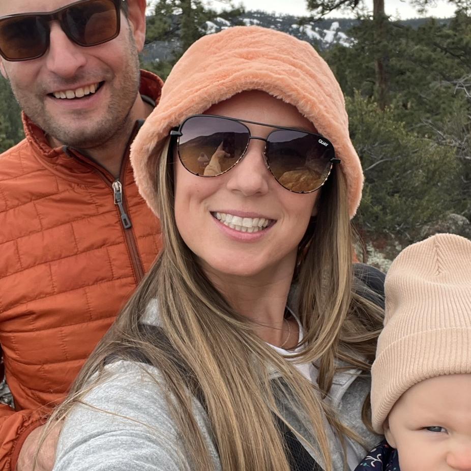 New Years 2023 Ivey’s 1st snow in Big Bear, CA!