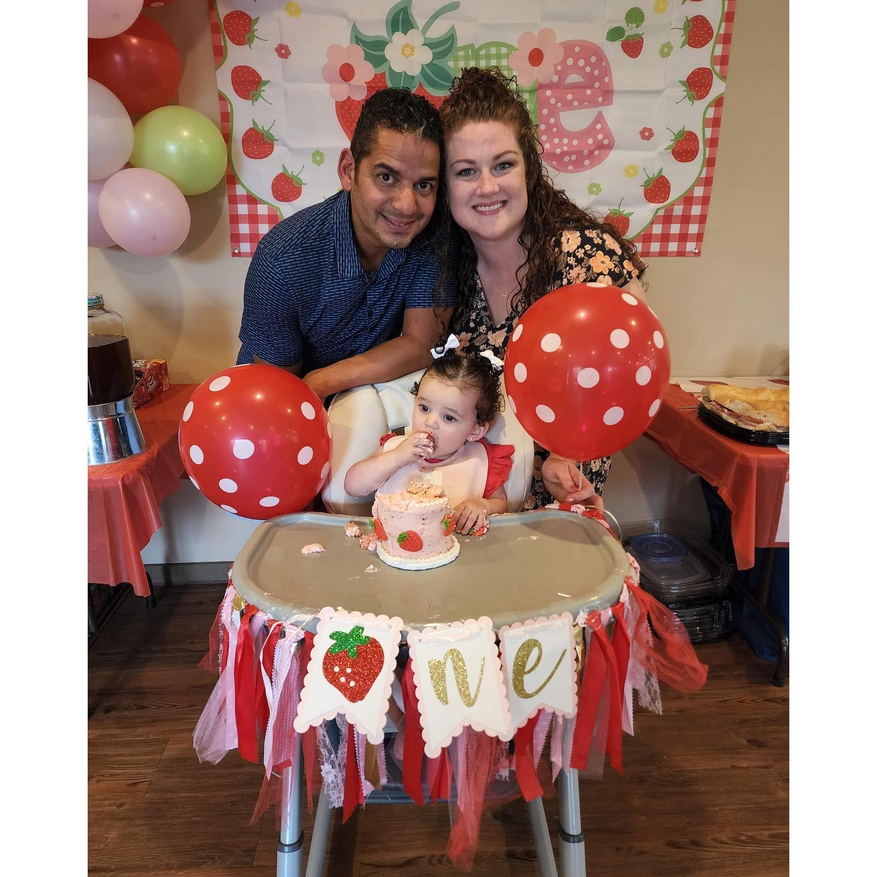 Emelia's first birthday!