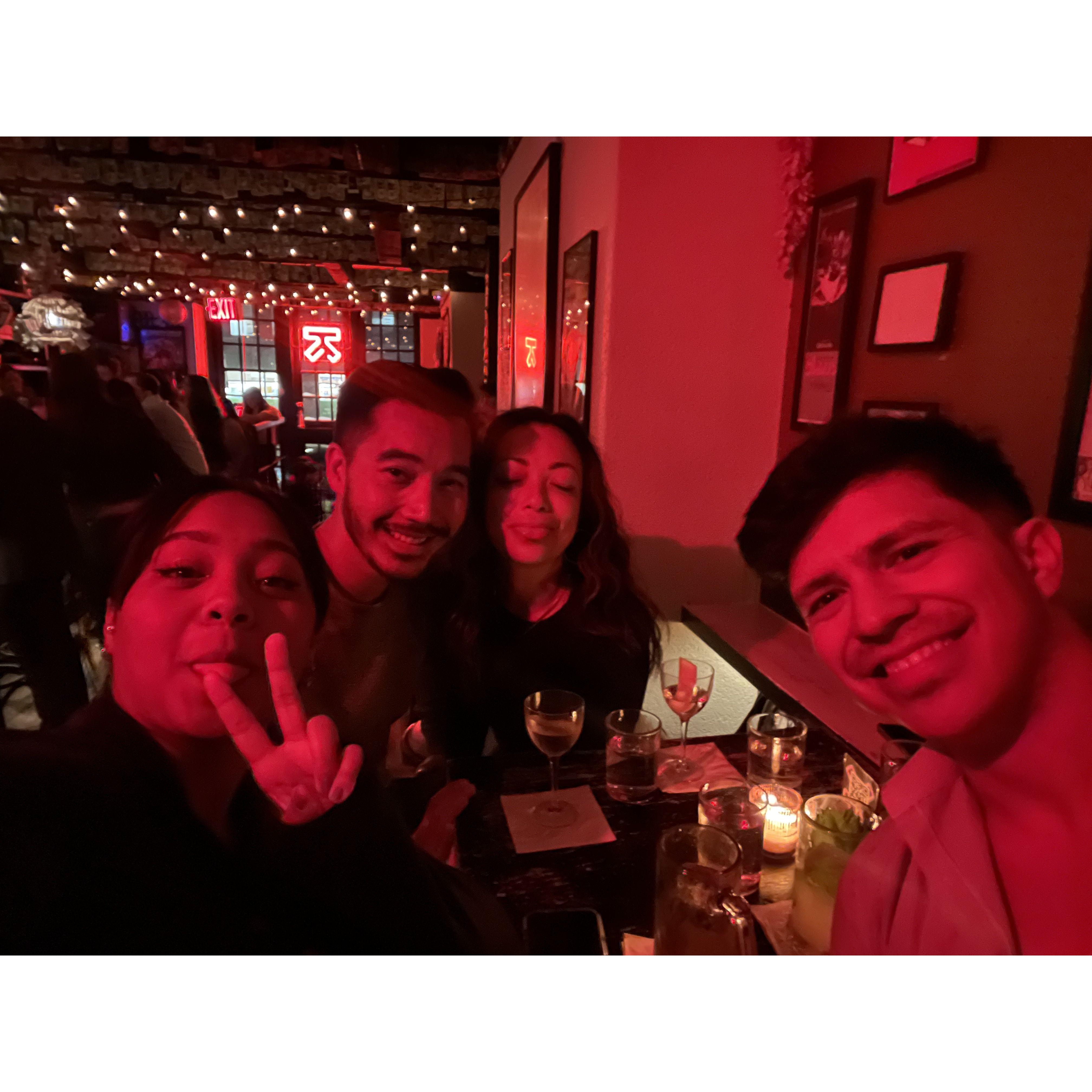 still in our San Diego era, but more NYC trips with besties