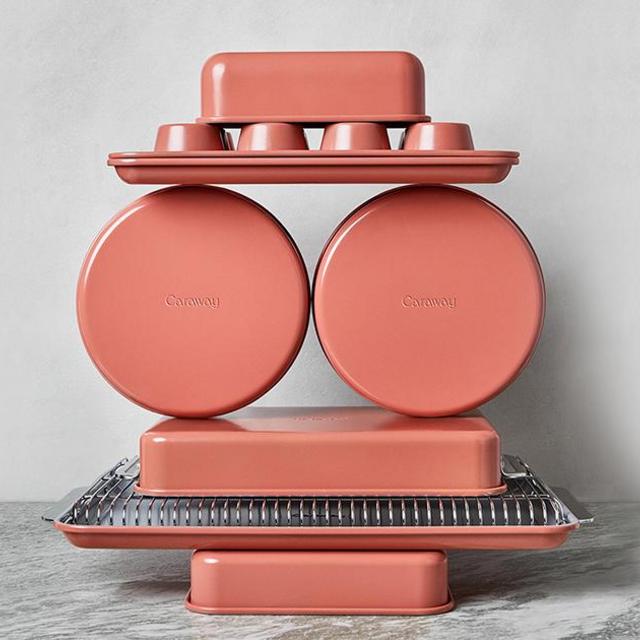 Complete 11 Piece Bakeware Set, Non-Stick & Non-Toxic Ceramic-Coating