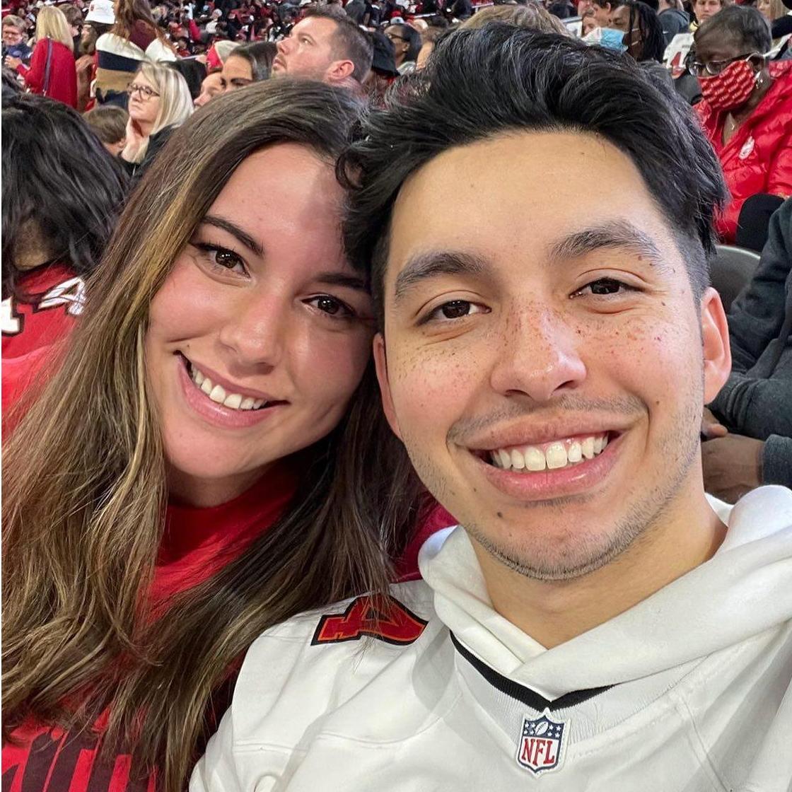 Our first football game together in Atlanta, Georgia.
Dec 2021