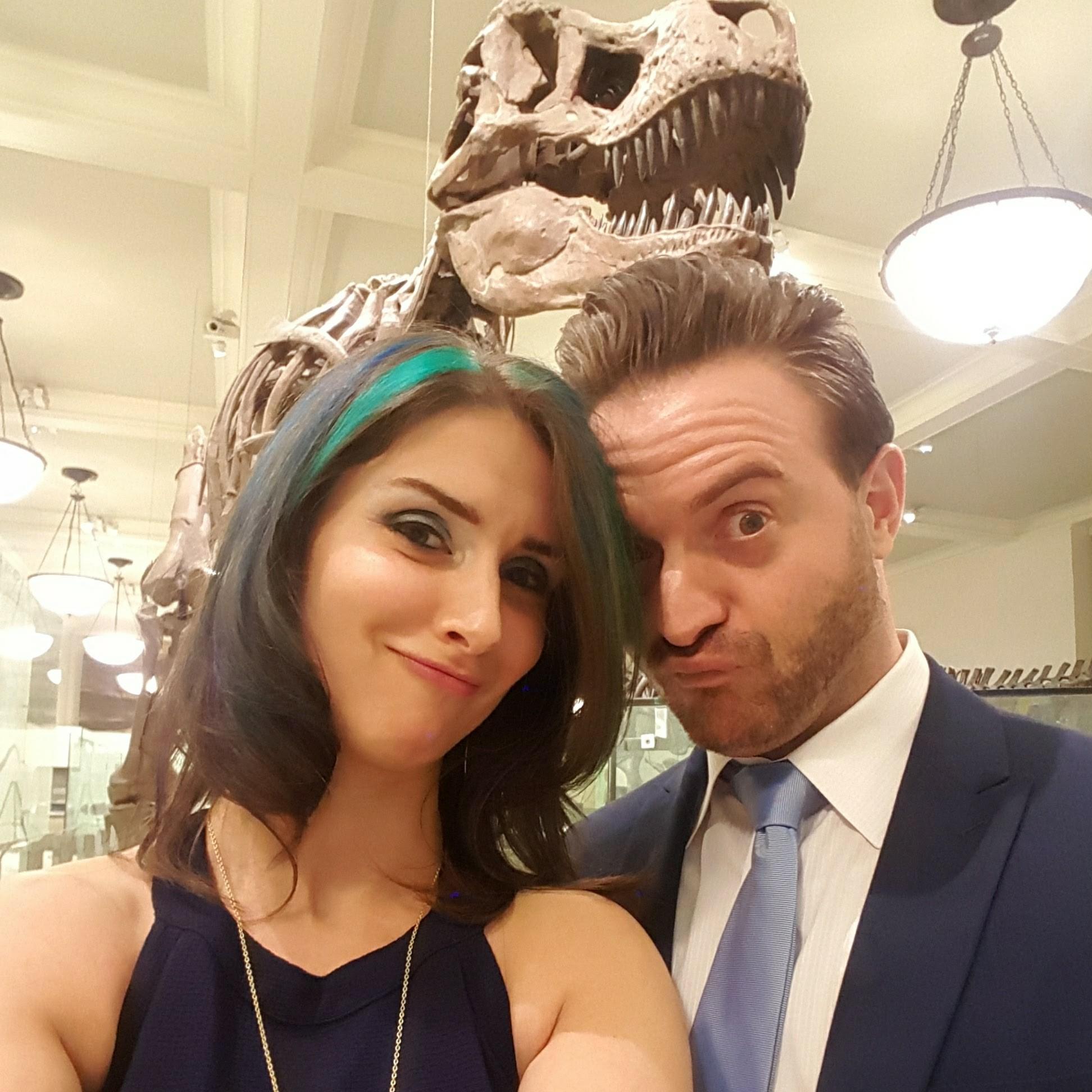 Dinos After Dark cocktail party of the Museum of Natural History 🐊🥂🍾