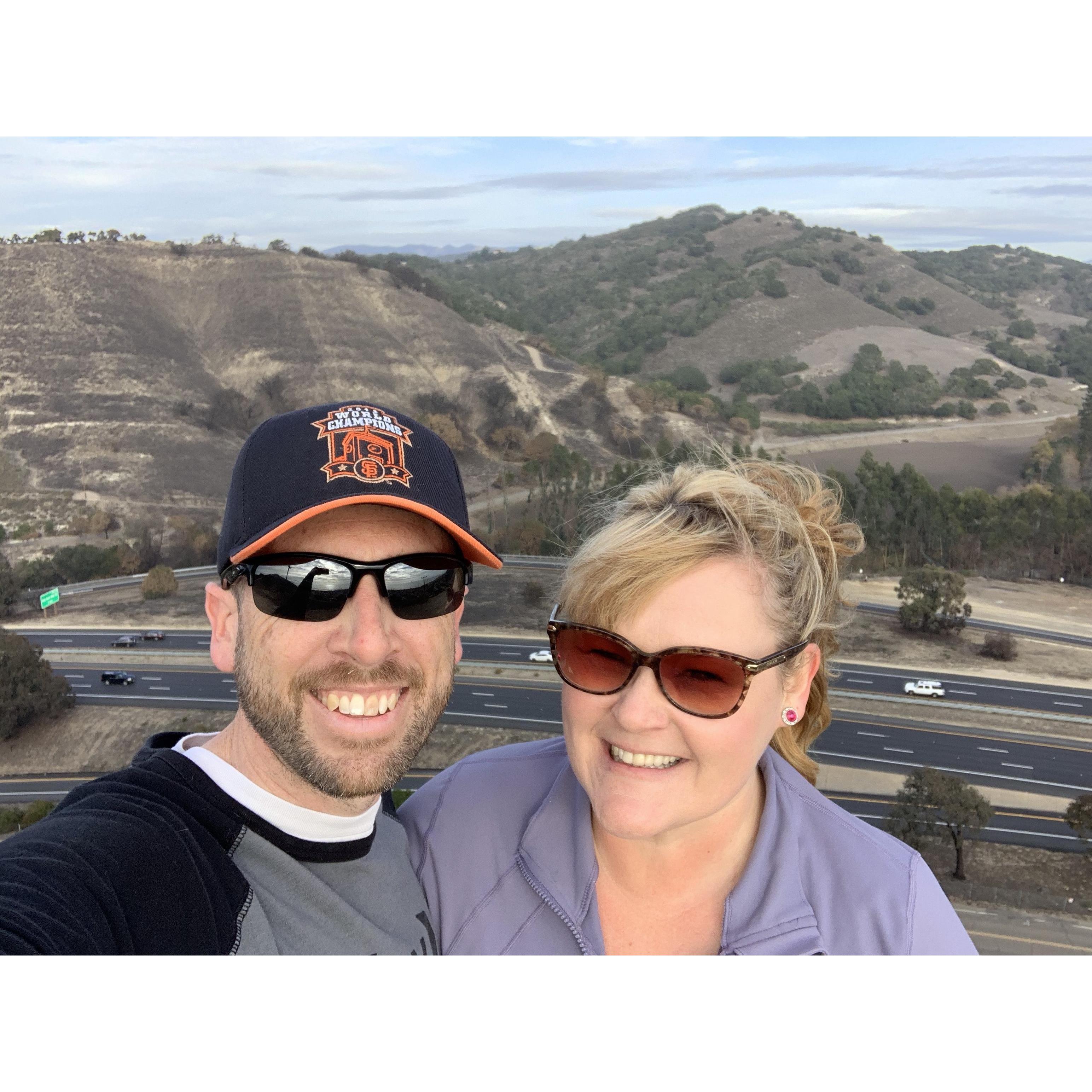 Hiking at Avila Ridge. So beautiful!