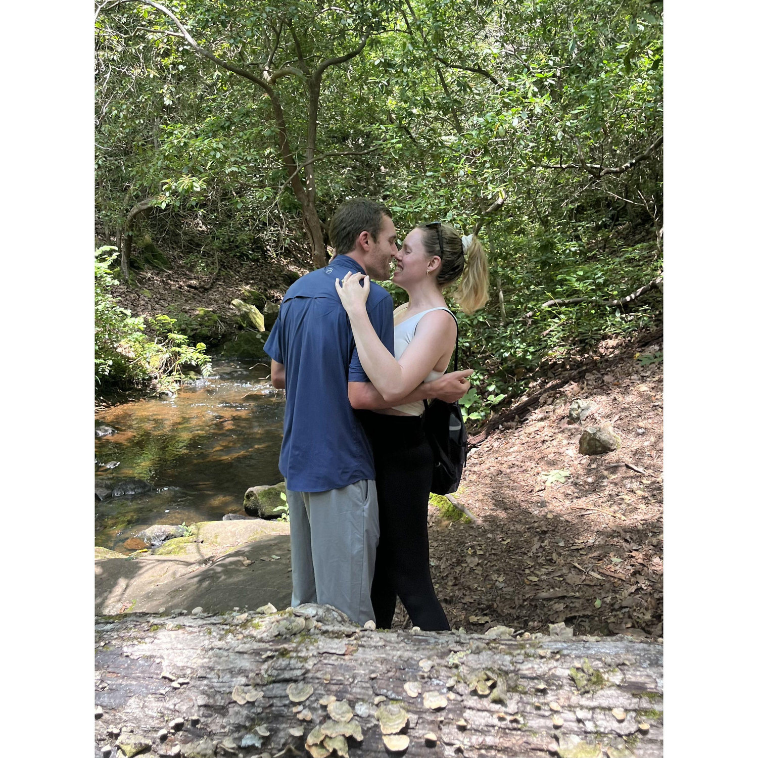 June 2025: proposal at Paris Mountain State Park