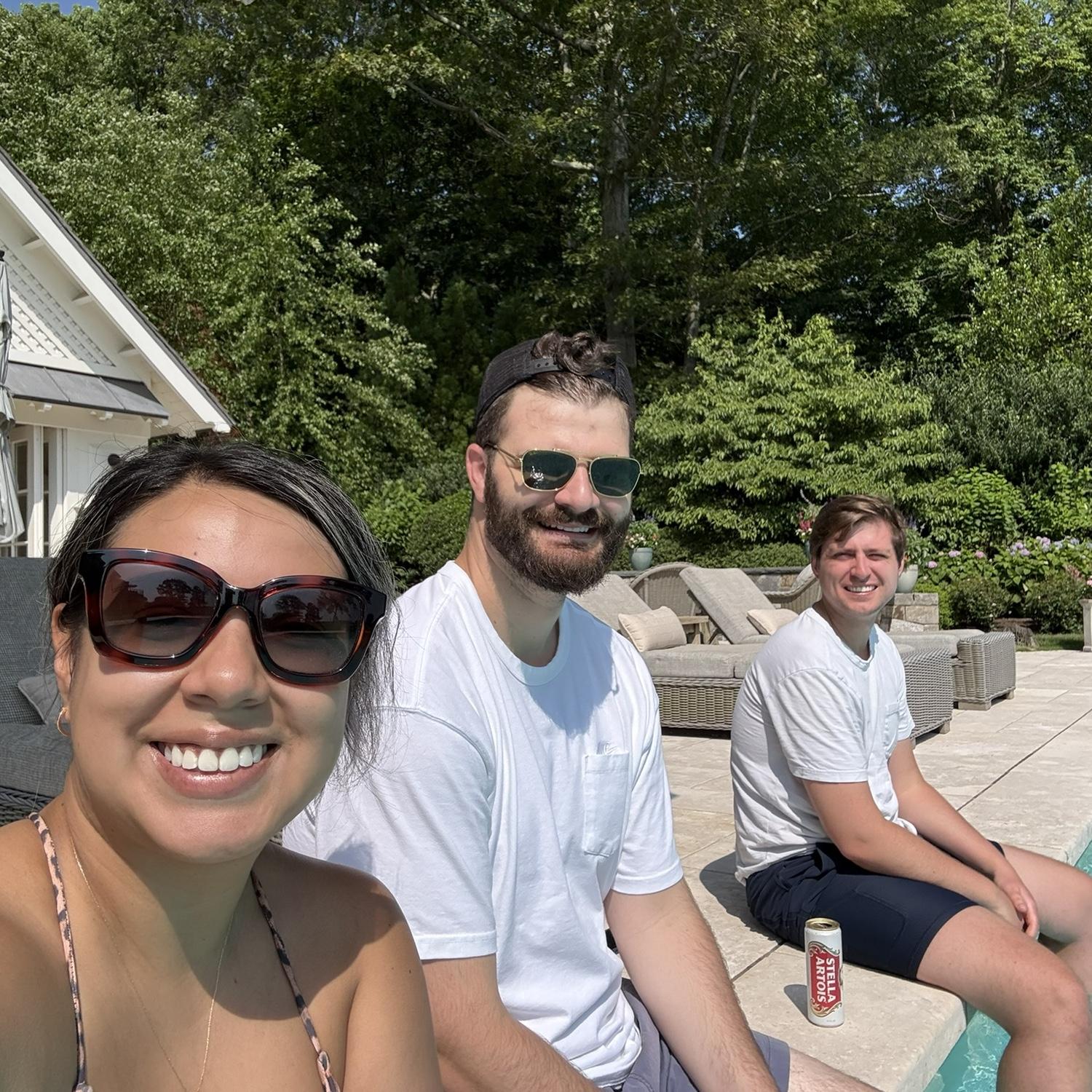 Andrea, Nick and Jackson