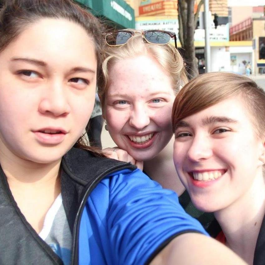 EP: Emily and our friend Nat visited my hometown of Ann Arbor, and I learned that the Quinlan's lived there when Emily was young! We even went to the same church for a time!