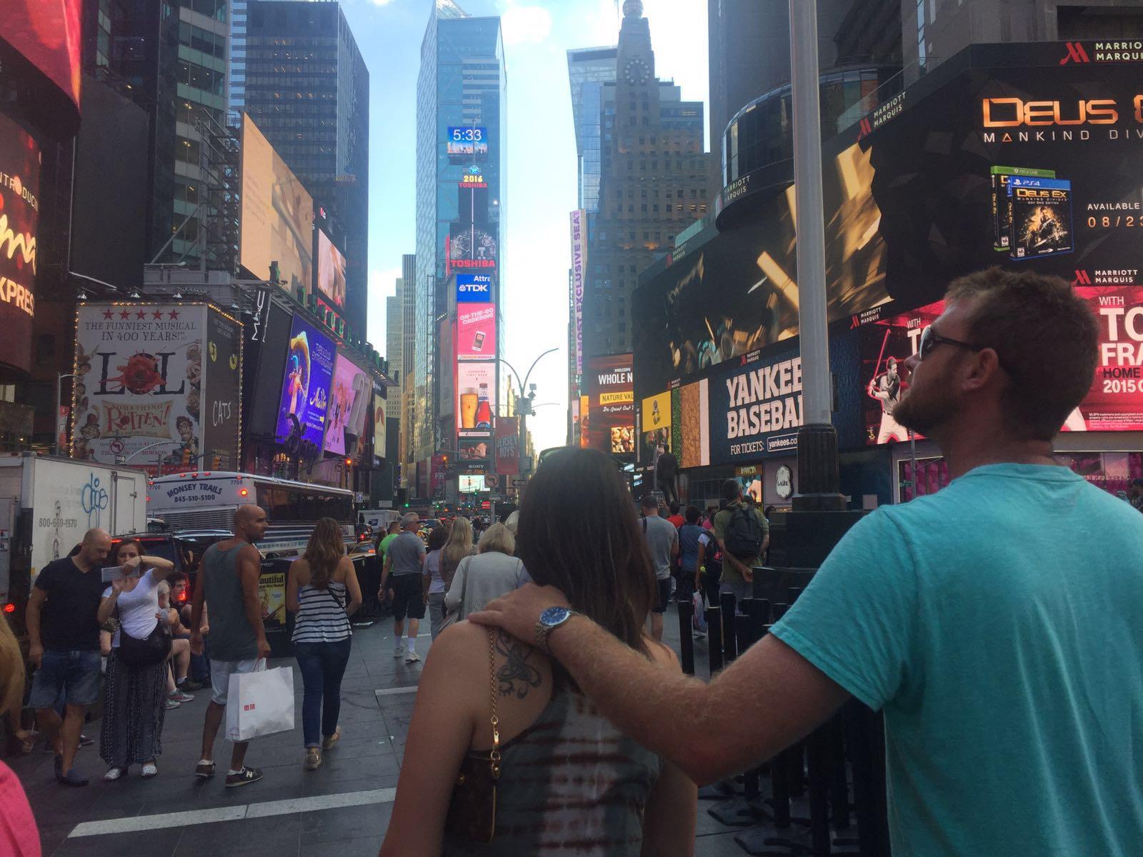 Times Square.