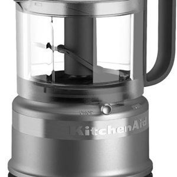 KitchenAid KFC3516CU 3.5 Cup Food Chopper, Contour Silver