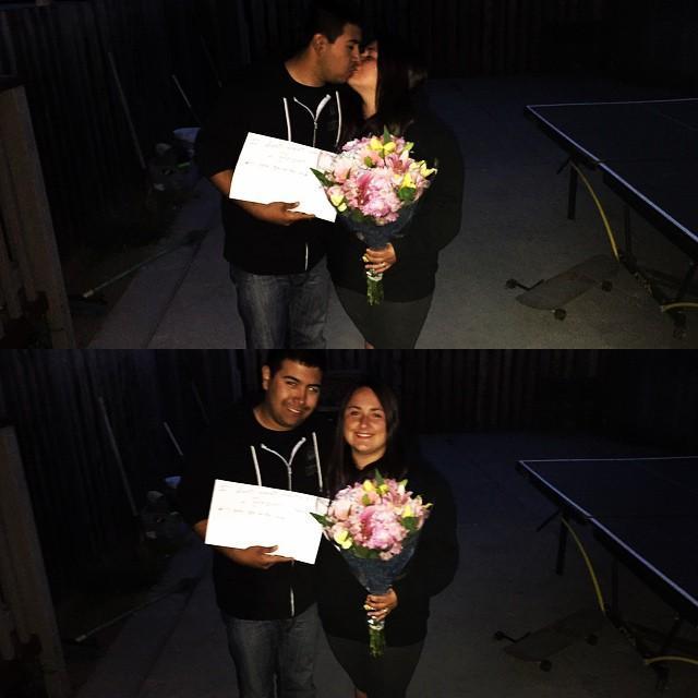 Of course I said yes to Prom!