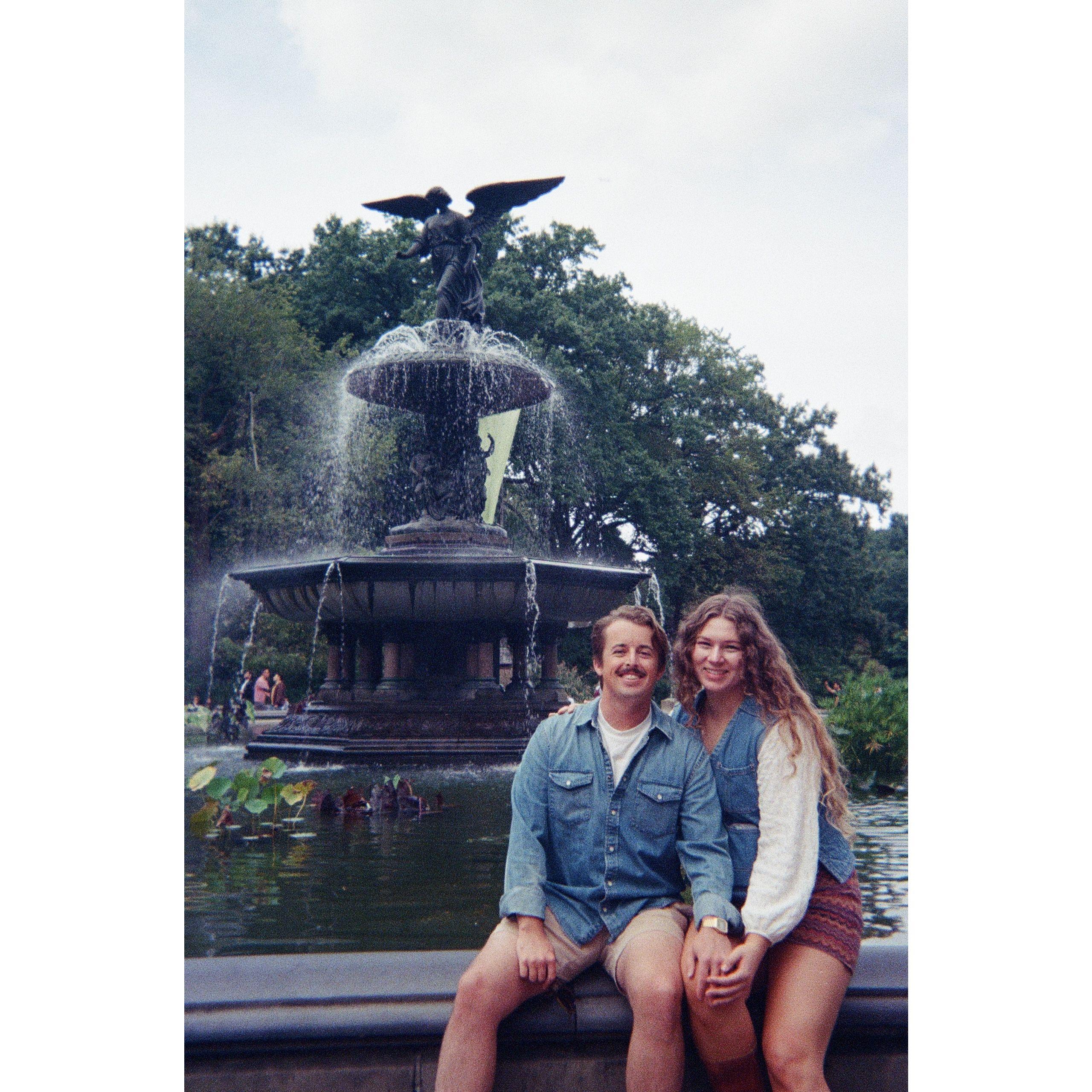 A trip through central park during Mike and Sabrina's wedding 2023!