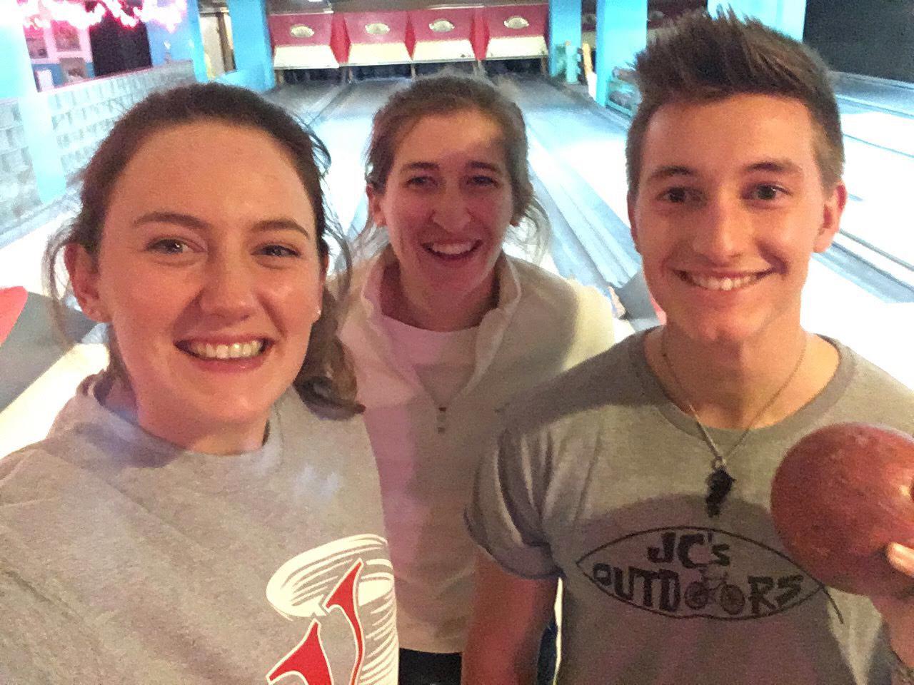 Duck pin bowling with Lizzie!